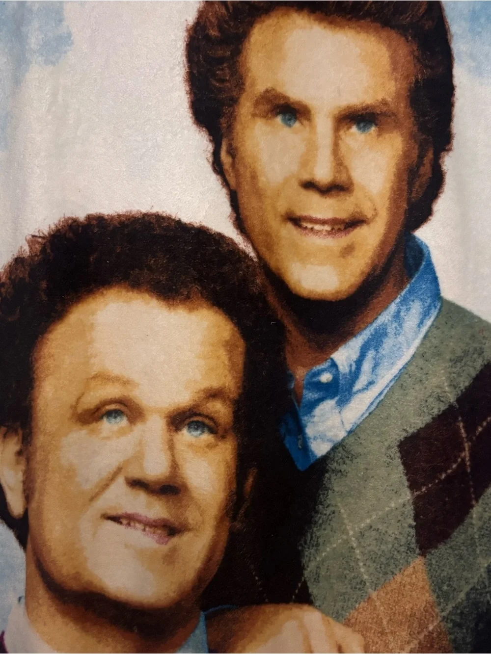 Step Brothers Blanket 50x60 Will Ferrell John C Reilly Silver Buffalo 2018